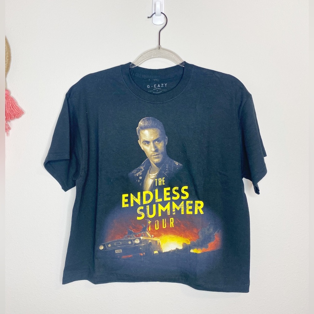 G-Eazy Endless Summer Cropped Tour Band Tee